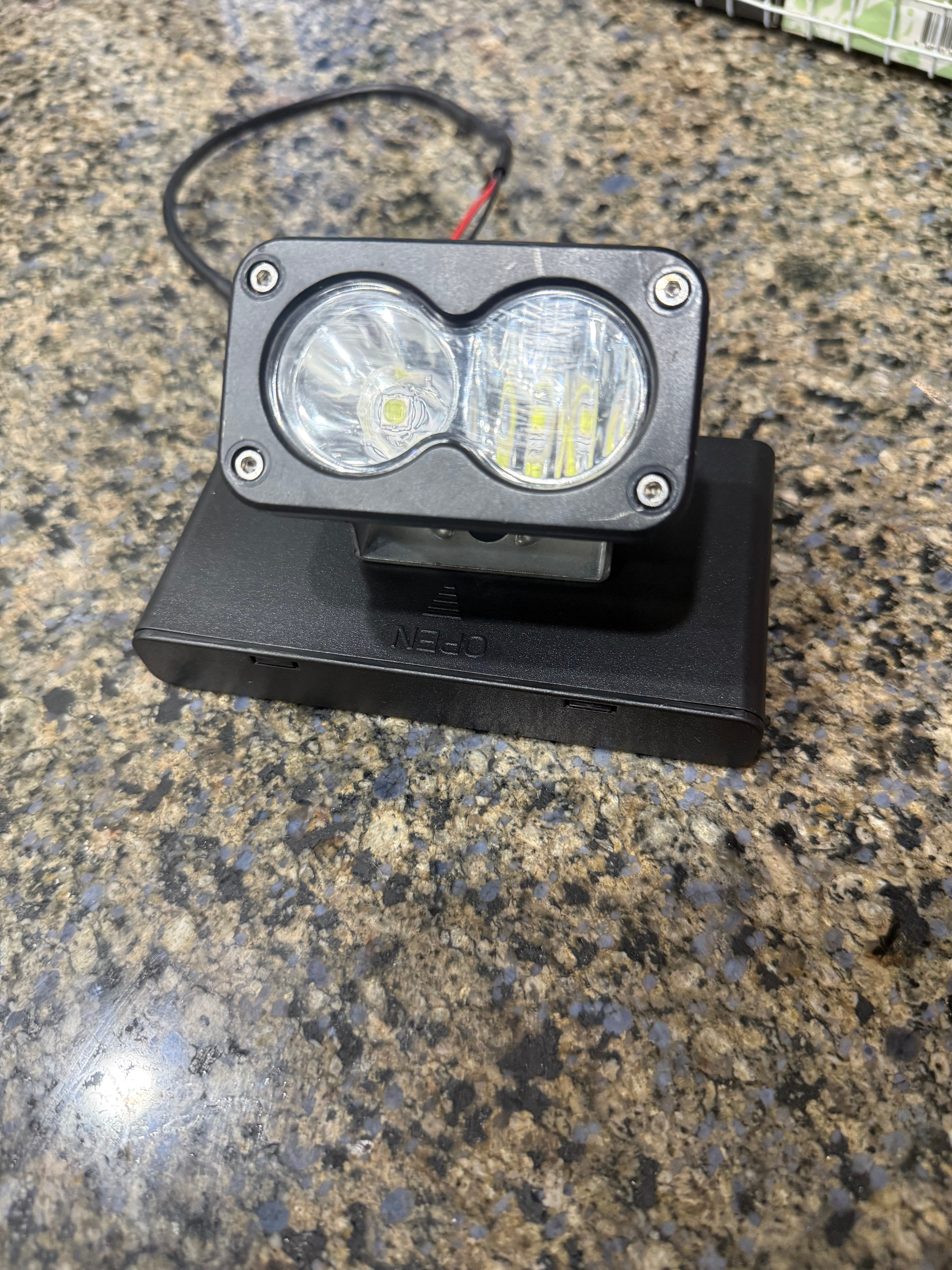 KXCustoms Battery-Powered LED Wheelie Light | Wireless E-Bike Light