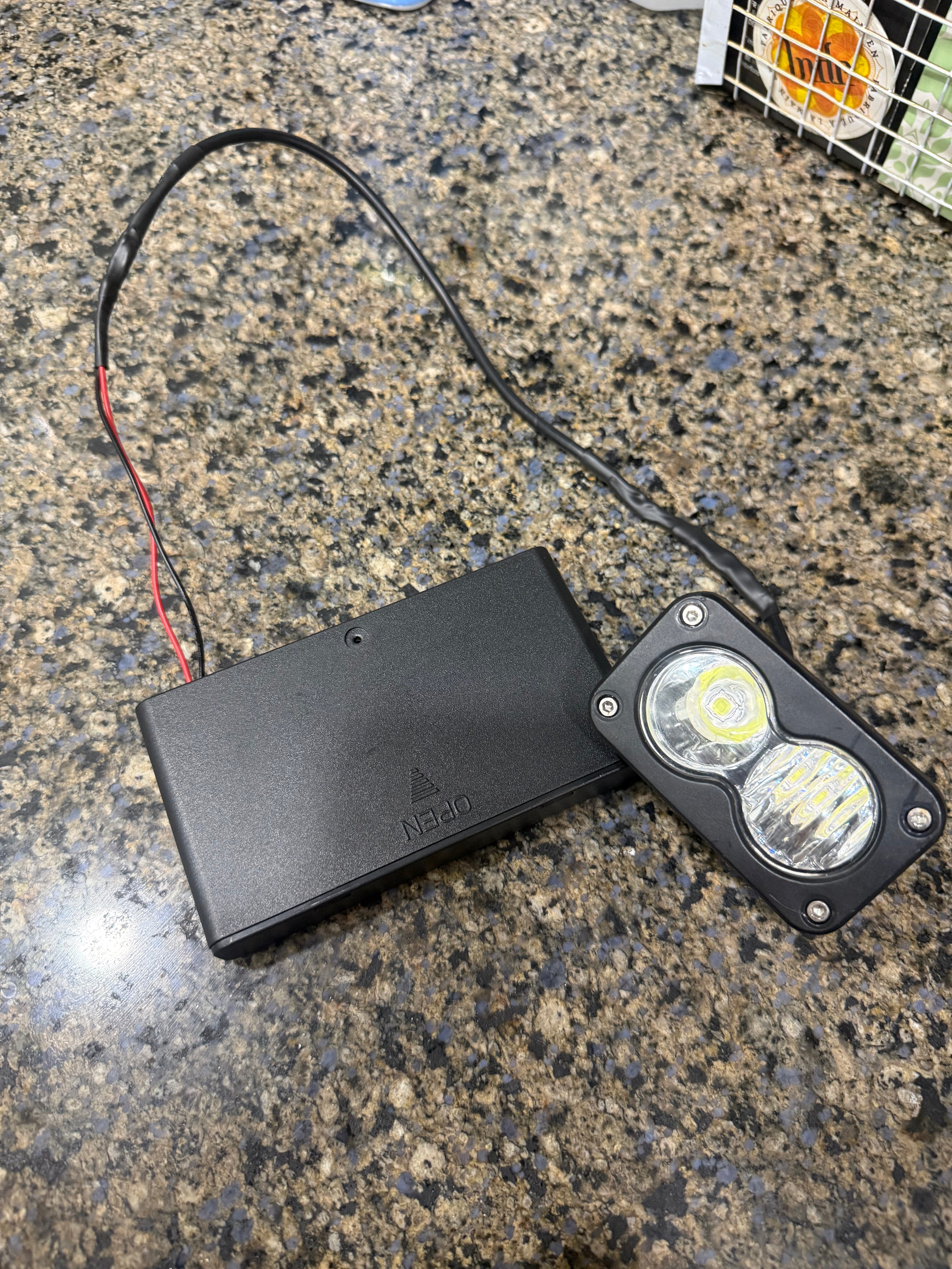 KXCustoms Battery-Powered LED Wheelie Light | Wireless E-Bike Light